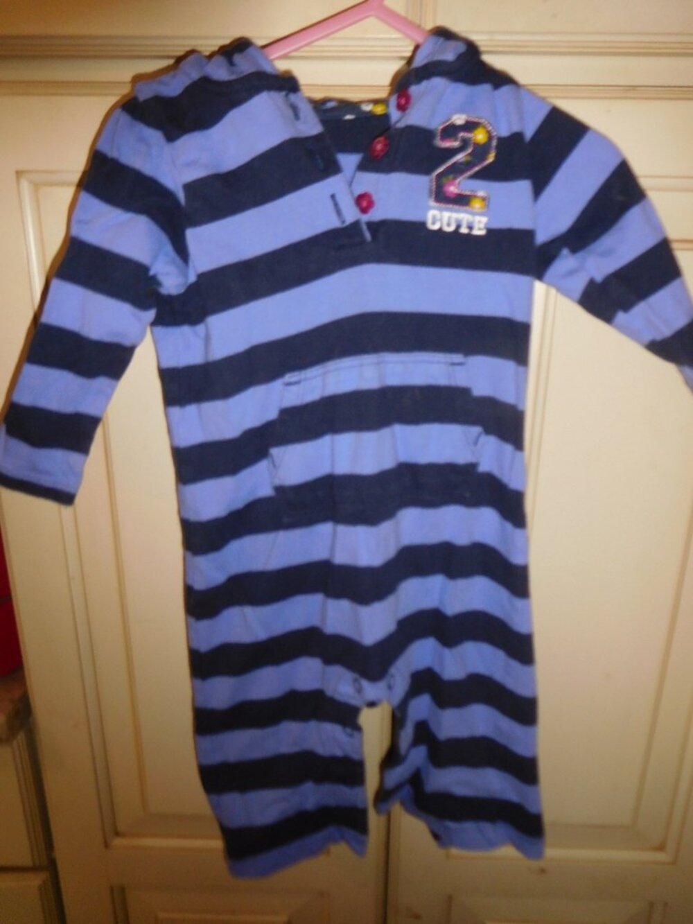 2- (9 Mos) Rompers - Picture 2 of 6